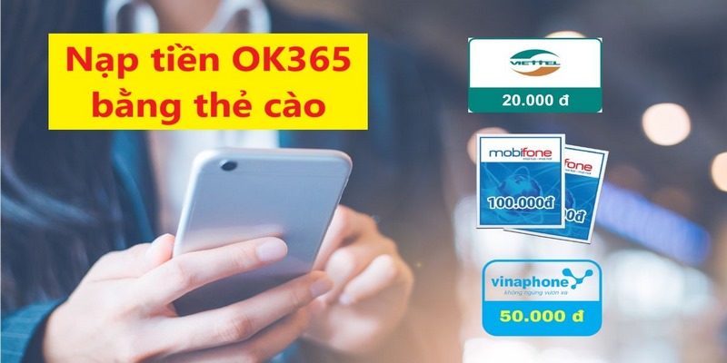 Nạp tiền qua thẻ cào điện thoại được nhiều hội viên lựa chọn